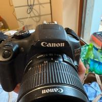 Canon eos 1300D + obiettivo 18-55mm IS II
