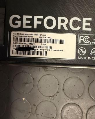 Palit RTX 4060 dual 8gb ddr6