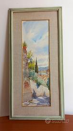 Quadro acquarello di G. Ospitali