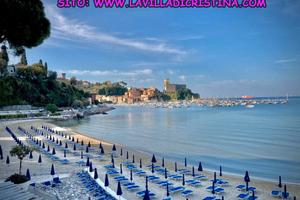 LERICI(Centro)Bilocale con giardino a50mt dal mare