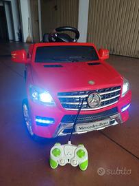 Mercedes ml350 con batteria da 6 V con telecomando