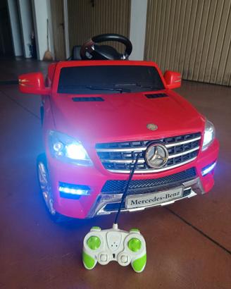 Mercedes ml350 con batteria da 6 V con telecomando