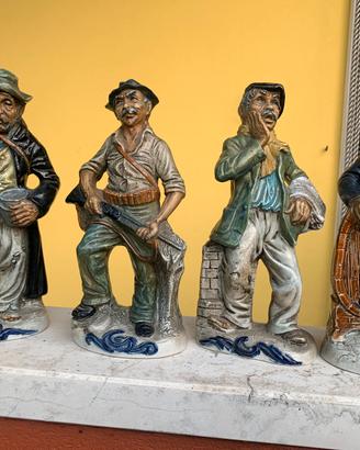 Statue ceramica capodimonte marchiate