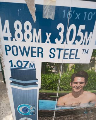   Piscina Bestway 4.88 x 3.05x 1.07