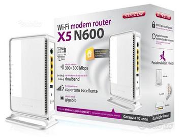 Ruter wi-fi modem sitecom x5 n600 300+300 mbps