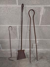 utensili x caminetto/stufa a legna 