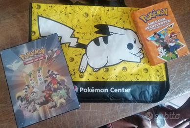 Pokemon borsa, album, libro