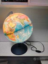 Mappamondo 30 cm con illuminazione 