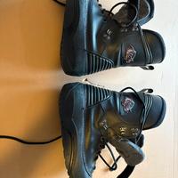 Scarponi snowboard misura 27 cm e sacca