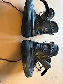 Scarponi snowboard misura 27 cm e sacca