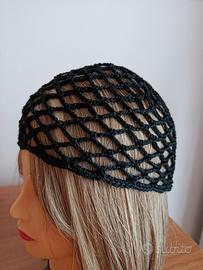 CAPPELLINO A RETE  ESTIVO FATTO A MANO ALL'UNC