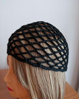 CAPPELLINO A RETE  ESTIVO FATTO A MANO ALL'UNC