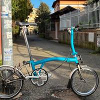 Brompton in titanio e acciaio