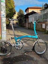 Brompton in titanio e acciaio