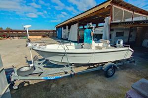 Barca F.lli Longo simpaty carrello e motore honda