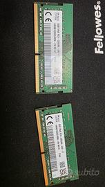 RAM 16GB (2x8GB) DDR4 3200MHz SODIMM SK Hynix Note