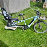 bicicletta elettrica cargo btwin