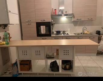 Penisola cucina + sedie