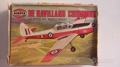 AEROMODELLO-AIRFIX-DE HAVILLAND CHIPMUNK-H0-NUOVO