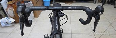 Manubrio Cube litening aero in CARBONIO