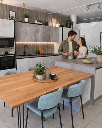 Cucina moderna con isola  design contemporaneo