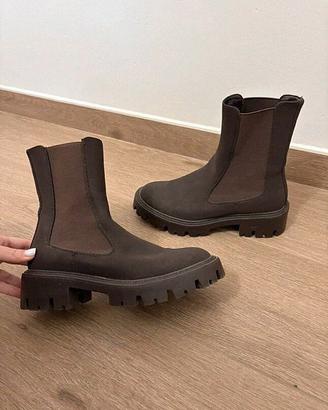 Stivaletti Chelsea marroni