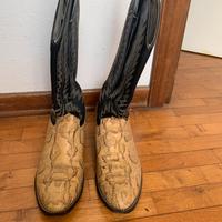 Stivali uomo/donna  pitone