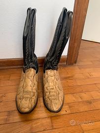 Stivali uomo/donna  pitone