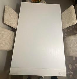 Tavolo allungabile con 6 sedie