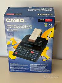 Calcolatrice stampante Casio DR-320ER funzionante