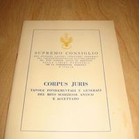 CORPUS JURIS TAVOLE FONDAMENTALI RITO SCOZZESE