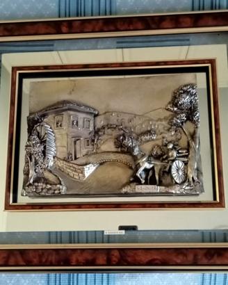 Quadro in altorilievo in ARGENTO 925