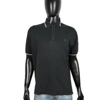 Polo Paul & Shark Uomo Grigio Zip cotone Taglia M