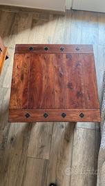 tavolino in legno 