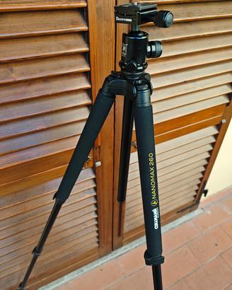 Treppiede Cullmann Nanomax 260 e Testa Triopo NB-1