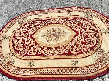 Tappeto ovale da salone