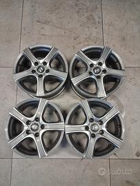 Set 4 cerchi in lega 16" Hyundai/Kia/Mazda