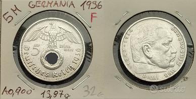 5 Marchi 1936F 30€