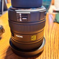 Obbiettivo per nikon 10/20 sigma con custodia