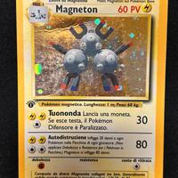 Pokemon Magneton 9/102 Set Base ITA 1 edizione