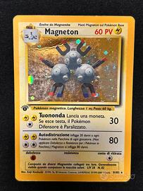 Pokemon Magneton 9/102 Set Base ITA 1 edizione