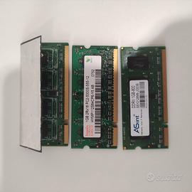 RAM SODIMM DDR2 per portatili Intel e AMD