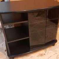 NUOVISSIMO carrello TV con vetrinetta 