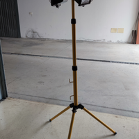 Cavalletto Telescopico per 2 Lampade H90/200cm