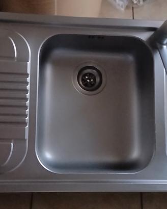 acquaio inox doppia buca