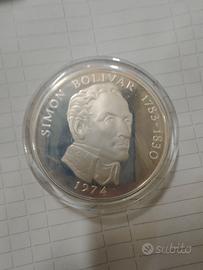 monete simon bolivar 1783
