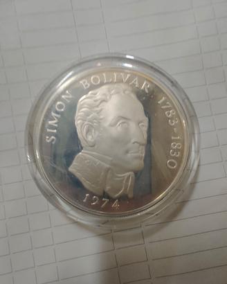 monete simon bolivar 1783