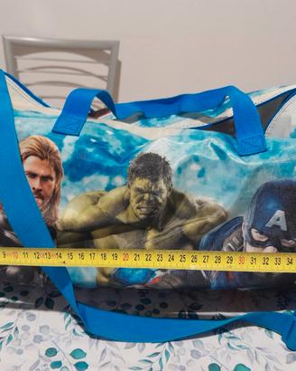 marvel borsa per bambino