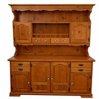 Redenza rustica in legno massello con alzatina
