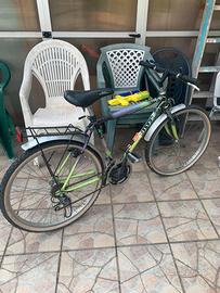 Bici mtb da 26 copertone avanti da cambiare